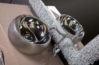 Зеркало Boheme Rose серебро 540